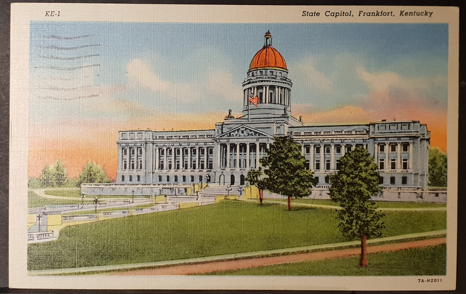 (image for) postcard USA - KY - Kentucky #0013